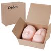 Yephets Pro Training Mannequin Flat Head Practice Make Up Eye Lashes E