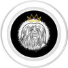 Tibetan Terrier with Crown PopSockets PopGrip for MagSafe