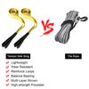 6' x 2" Heavy Duty Nylon Flat Lifting Sling Strap Eye Polyester Webbing 9000LBS