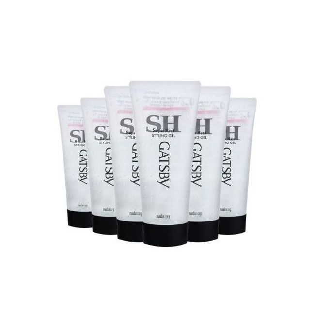 Gatsby Styling Gel Super Hard 200g 6pcs