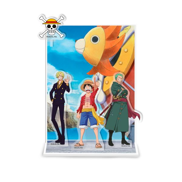 Figurine Acrylic One Piece Diorama Trio