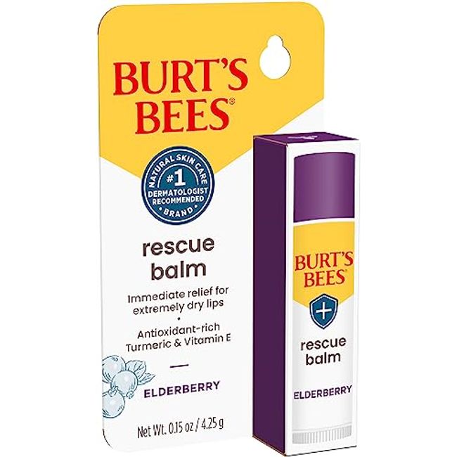 Burt's Bees Original Beeswax Paper Tube Lip Balm 0.34 oz. blister box