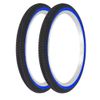 PRO+ TIRES 20 x 1.75 BLACK/BLUE P-1064 PAIR (2 PCS)