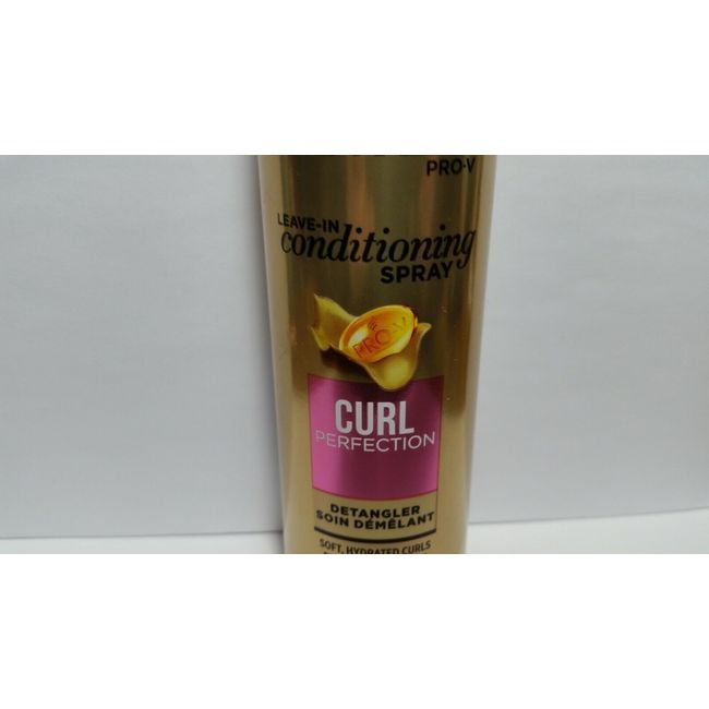 Pantene Curl Perfection Leave in Conditioning Spray 1 Bottle Discontinued 8.5oz