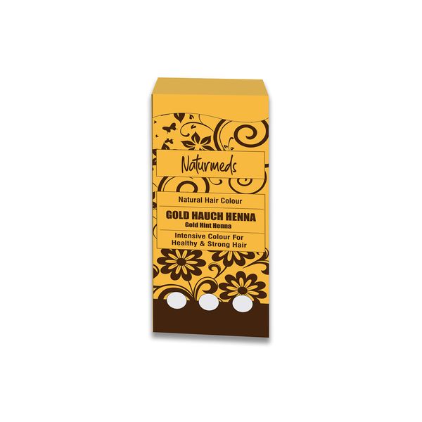 HENNA PULVER- GOLD HAUCH-HAARFARBE