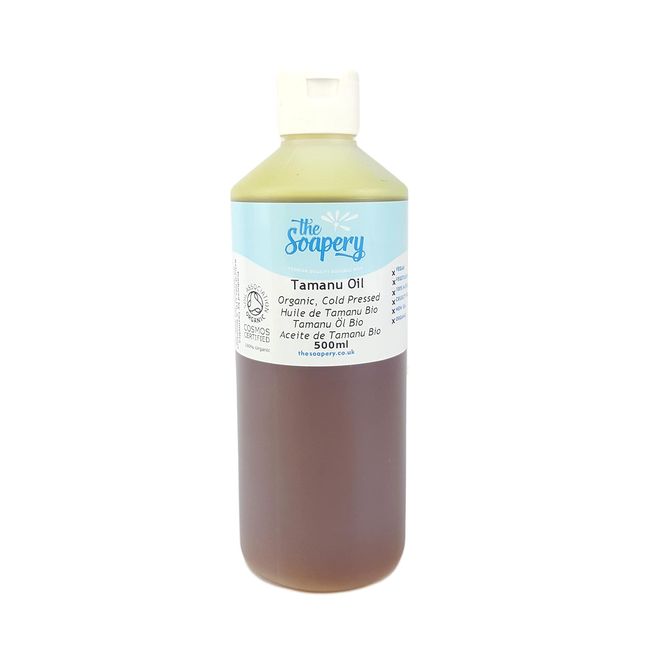 Tamanu Oil 500ml - Cold Pressed Certified Organic by the Soil Association 100% Pure and Natural