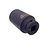 2 Pcs 1/2" Dr. Air Impact Socket Deep 6 Points CR-MO SAE 1-1/4" 18091316