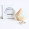 Nature Skin Shop Diamond Gem Soap with Hidden Silver Ring