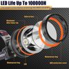 Hunting friends Superbright Headlight Rechargeable Separation Style LED Headlamp High Power Head Lamp Waterproof Headlight Coon Hunting Lights for Outdoor Hiking Fishing Hunting (White Light)