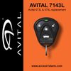 Avital 7143L 4-Button Remote Control Replacement Transmitter EZSDEI474S 474L NEW