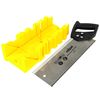 Rolson 58262 Tenon Saw & Plastic Mitre Box - Black
