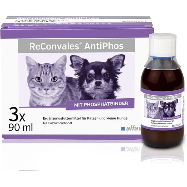 Reconvales antiphos 3 x 90 ml Cat/Dog