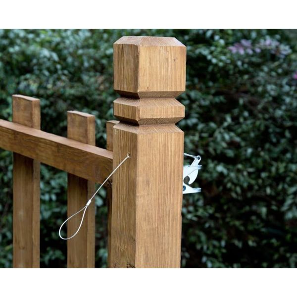 Gate Latch Opener Pull Cable .78 in.x12.2 in. Stainless Steel Gate Latch Pull