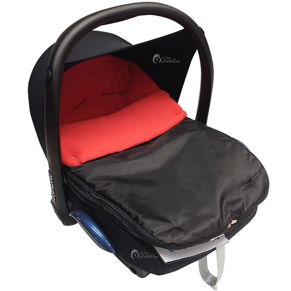 Car Seat Footmuff/Cosy Toes Compatible with Jane Red