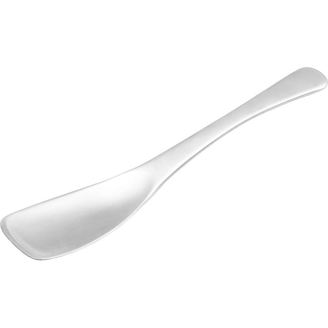 Yoshikawa YJ3251 Spoon, Stainless Steel, 5.9 inches (15 cm), Tofu, Yogurt, Made in Japan