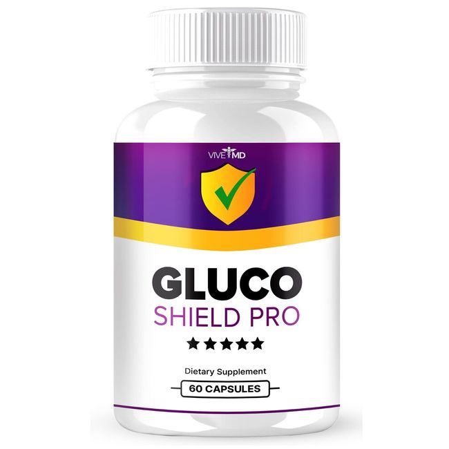 Gluco Shield Pro Mineral Supplements for Men &  Women Official Formula (1 pack)