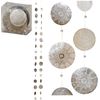Boltze Capiz Nyla Garland 1 Piece 2 Assorted Designs
