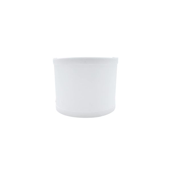 Upgradelights 4.5 Inch Half Barrel Wall Sconce Shield Lamp Shade (White)