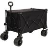 Extra Long Extender Wagon Cart,Collapsible Folding Heavy Duty Beach Wagon Cart