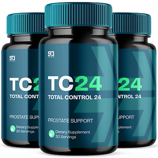 Total Control 24 Prostate Support Supplement Advanced Men Wellness Vitamin 180ct