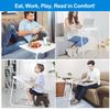 Adjustable Folding Laptop Table Sofa Side TV Snack Desk Assemble Bed Lazy Tray