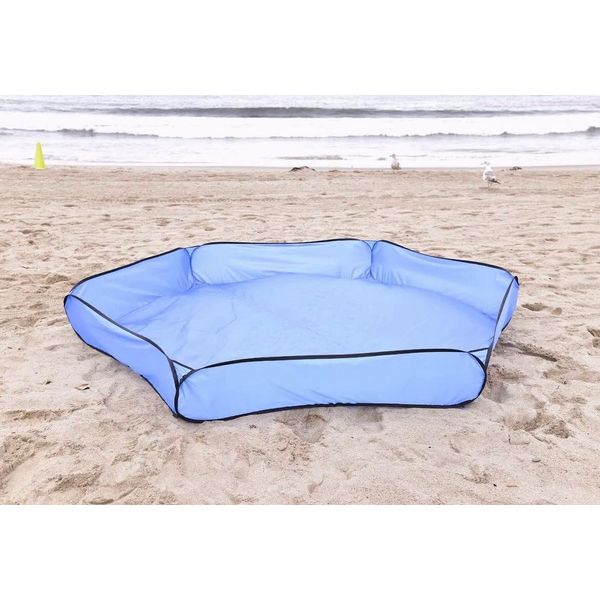 Sandy Bumz Outdoor Ground Cover, Polyester, 52 Square inches (Blue)