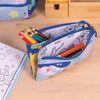 MILAN® Blue Odyssey Special Series 5 Compartments Pencil Case