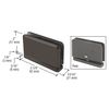 Oil Rubbed Bronze Prima #2 Pin 01 Series Top or Bottom Mount Hinge
