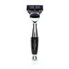 Edwin Jagger Fusion Shaver R366CRF Black Chrome, Single Standard