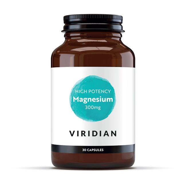 Viridian – Magnesium 300mg (High Potency) – 30 Caps