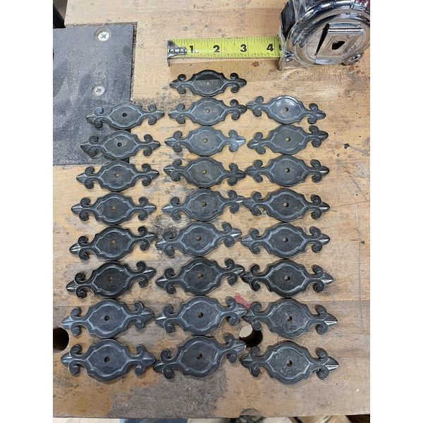 25x Liberty Hardware 2-15/16 Pointed Cabinet Pull Back Plate