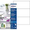 Avery C2358-25 Printable Customisable Double-Sided Compliment Cards, 3 Cards Per A4 Sheet, White