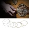 Oud Strings, Nylon Silver Plated Copper Alloy Clear Normal Tension Oud Strings Set Replacement Accessory (12 strings)