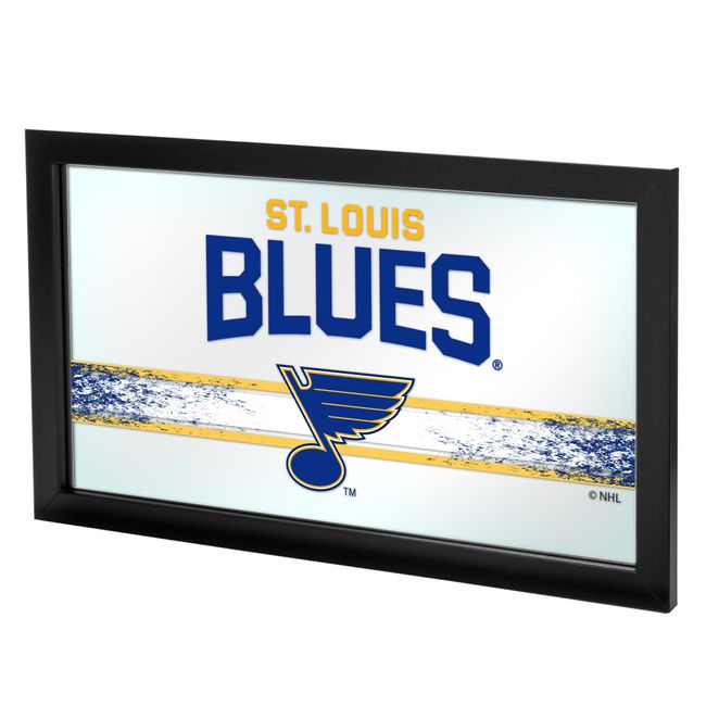 Trademark Gameroom NHL St. Louis Blues Framed Logo Mirror