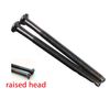 Black Nickel Long Electrical Socket Switch Screws (20, 50mm)