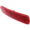 Garage-Pro Bumper Reflector Compatible with 2011-2013 Toyota Highlander Rear, Driver Side CAPA