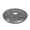 Universal Router Plate with Replacement Screws and Plastic Insert Rings