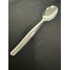 Plastic Serving Spoons ~ Reusable - Silver/Chrome - 10" (25cm) - Pack of 10