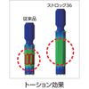 Robtex DSX8S Electric Dollar Socket "STLOCK" Heavy Duty Type Hexagonal Side Dimensions: 0.3 inches (8 mm)