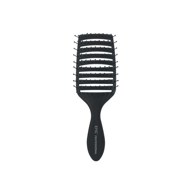 Epic Professional Quick Dry Hair Brush Black