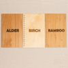 Sea Turtle Personalized Wood Journal - Bamboo, Alder, Birch Options