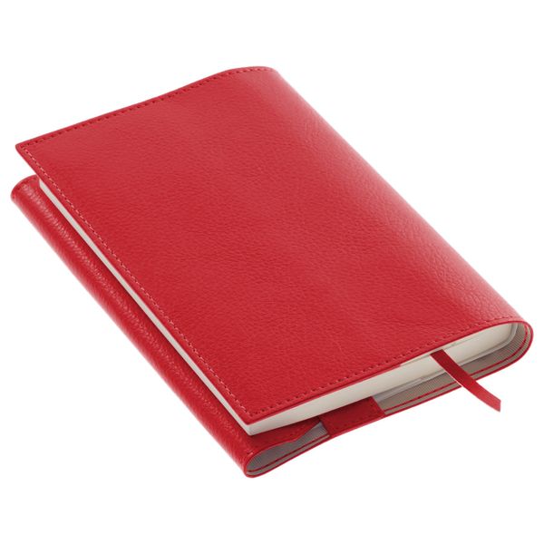 SHINKO SEIKI HE-500-RD Book Cover, Paperback, Synthetic Leather, Red