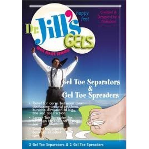 Dr. Jill's Gel Toe Separators & Spreaders