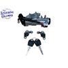 04-08 AVEO IGNITION LOCK ASSEMBLY & DOOR LOCK CYLINDER 2 KEYS MATCHED NEW!