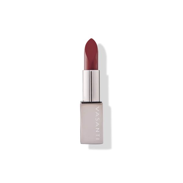 VASANTI My Time Lipstick (Time is Money) - Hydrating Gel-based Lipstick, Long-lasting, Waterproof, Matte, Creamy Beauty Lipsticks - Paraben-Free, Never Tested on Animals