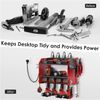Modular Power Tool Organizer Wall Mount with Charging Station. Garage 4 Drill St