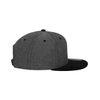 Flexfit Erwachsene Mütze Chambray-suede Snapback, Grey/Black, One size, 6089CH