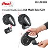 Flexi Retractable Lead Accessory, Multi-Box for Poop Bags or Treats (Suitable for Flexi Vario and New Classic from Size S) / Various Colours