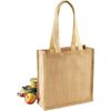 Westford Mill W406 Jute Compact Tote - Natural