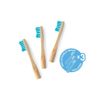 THE HUMBLE CO. Humble Brush Bamboo Toothbrush Head Replacement Type (Blue)